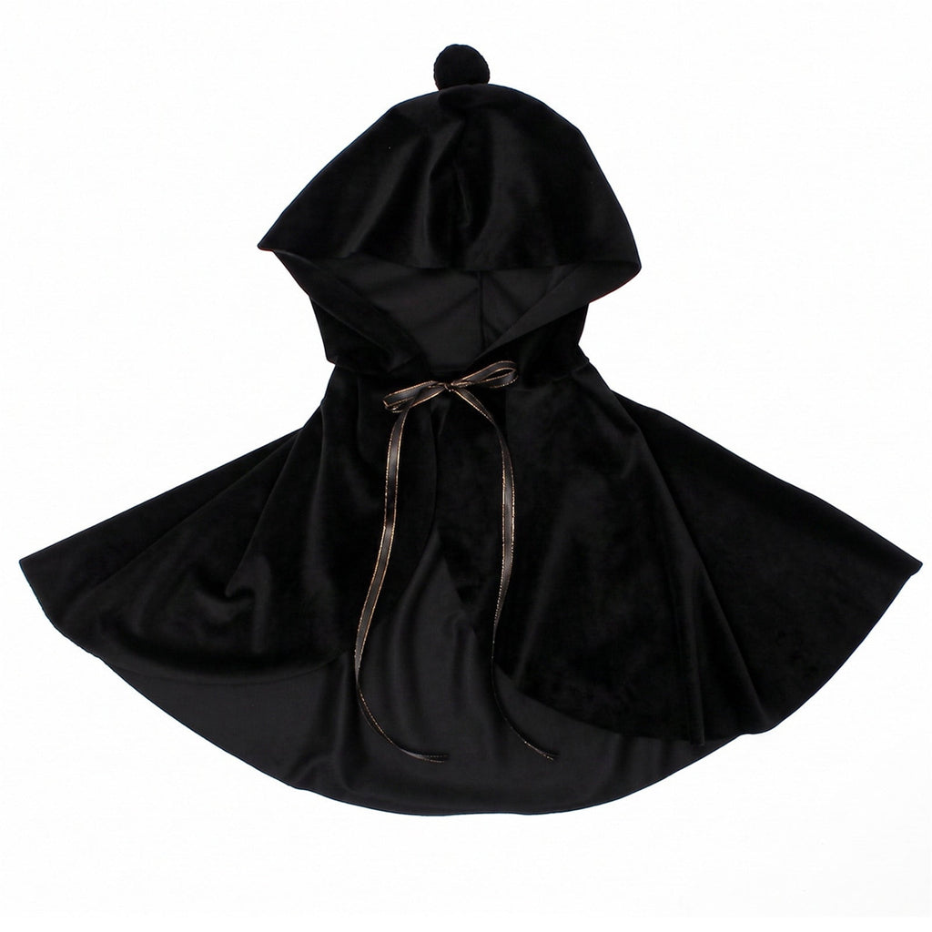 Girl Witch Tutu Dresses Cape Witch Outfit Set Halloween Dress up Party Girls Size 2-12 Years