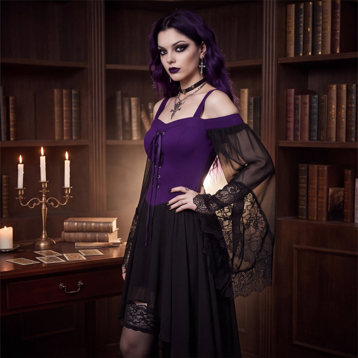 Witch Dress Women 2026 Halloween Costumes Woman Adults Medieval Vampire Butterfly Sleeve Mesh Gothic Outfits Red S
