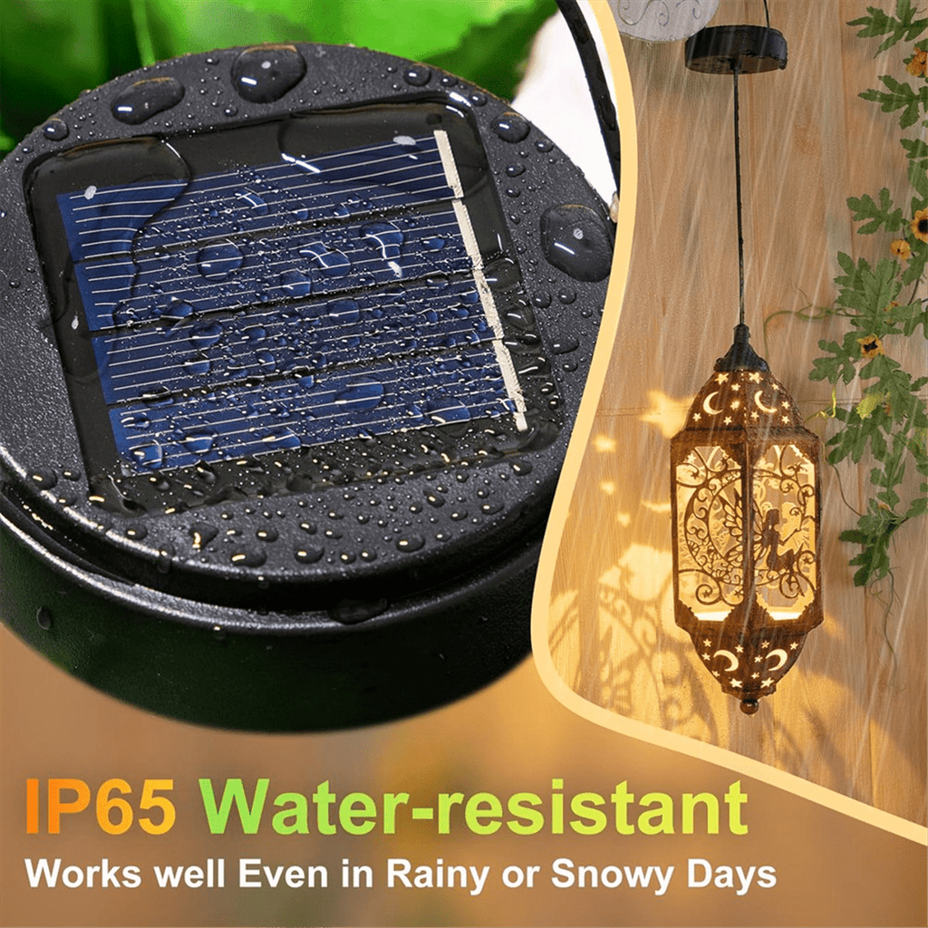 2Pack 600Mah Solar Lights Replacement Top for Outdoor Lantern Lights Waterproof for Garden, Yard,DIY Birthday Gifts,2Pack * 600Mah Solar Lights Replacement Top,Black