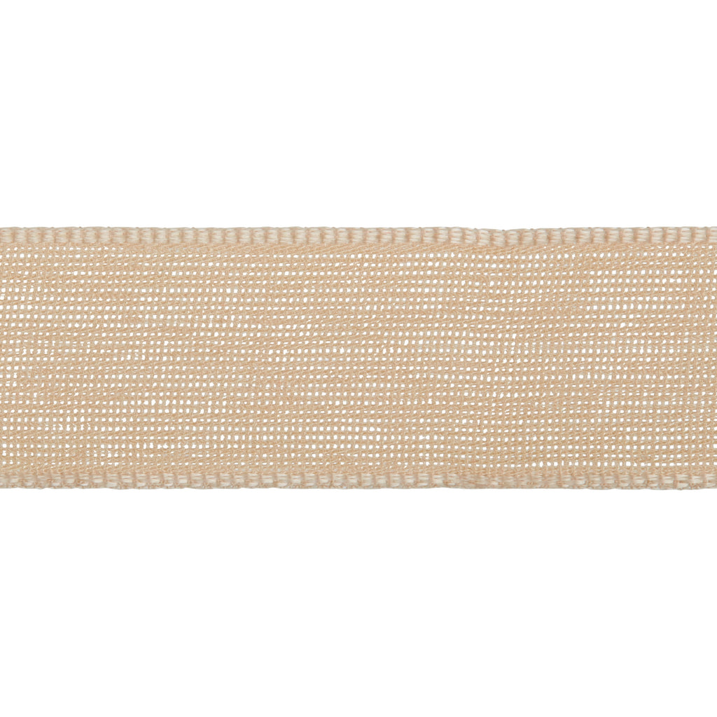 (3 pack) Offray Ribbon, Oatmeal Brown 5/8 inch Woven Ribbon, 12 feet
