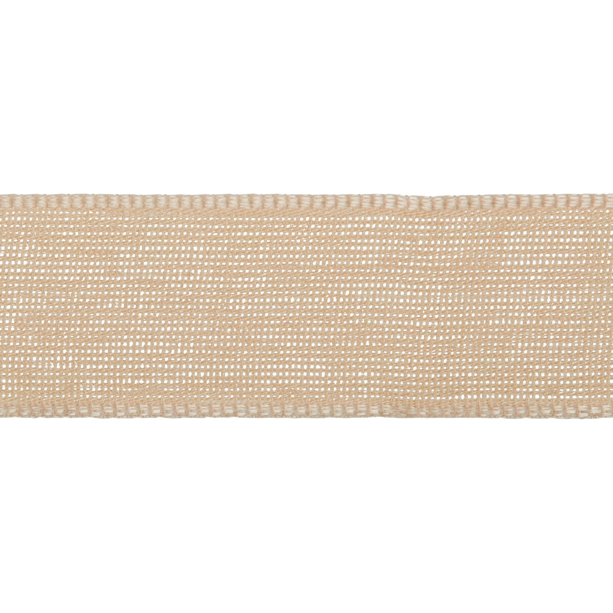(3 pack) Offray Ribbon, Oatmeal Brown 5/8 inch Woven Ribbon, 12 feet