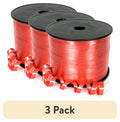 (3 pack) Red Curling Ribbon, 350 Yards by Gwen Studios