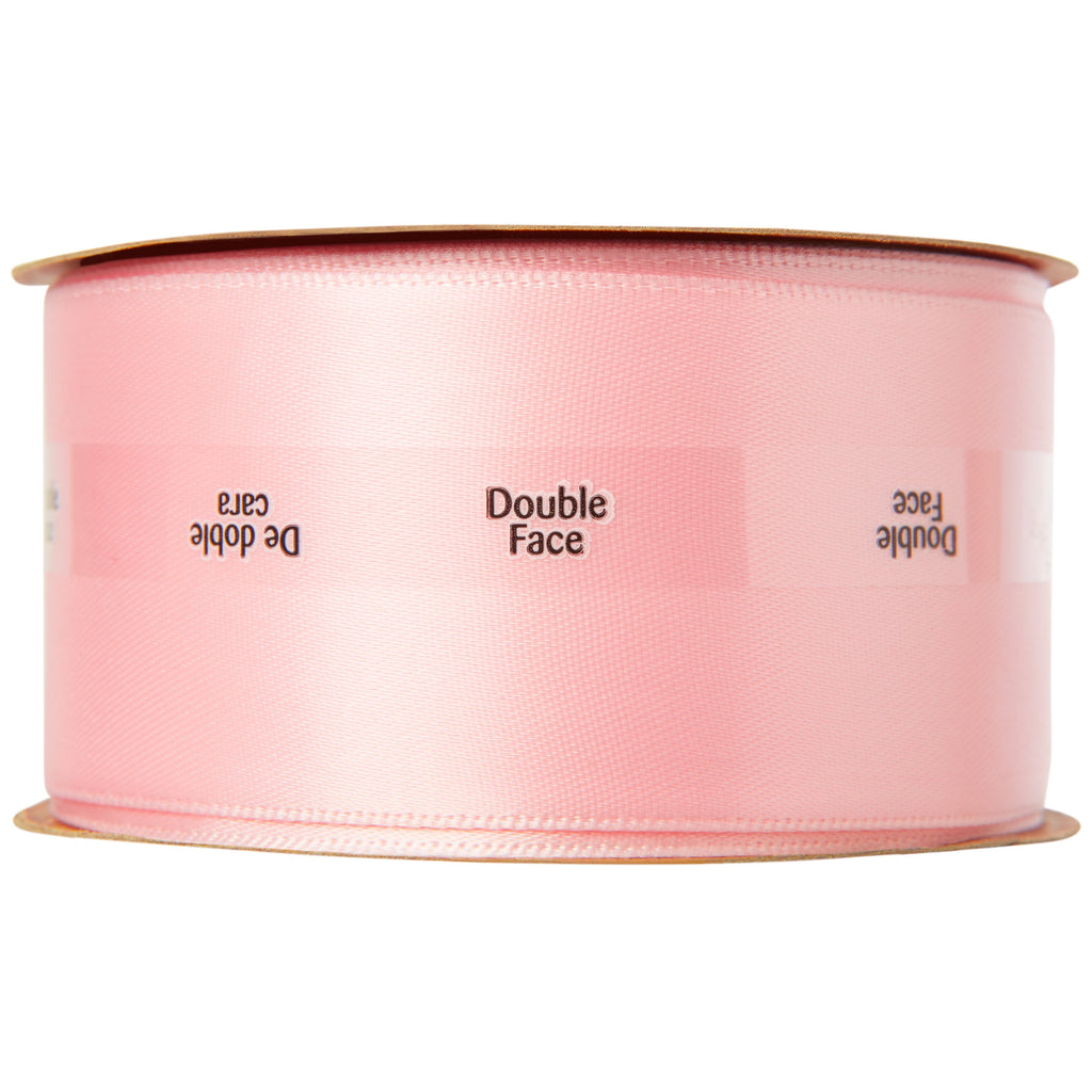 (2 pack) Offray Ribbon, Red 1 1/2 inch Double Face Satin Polyester Ribbon, 12 feet