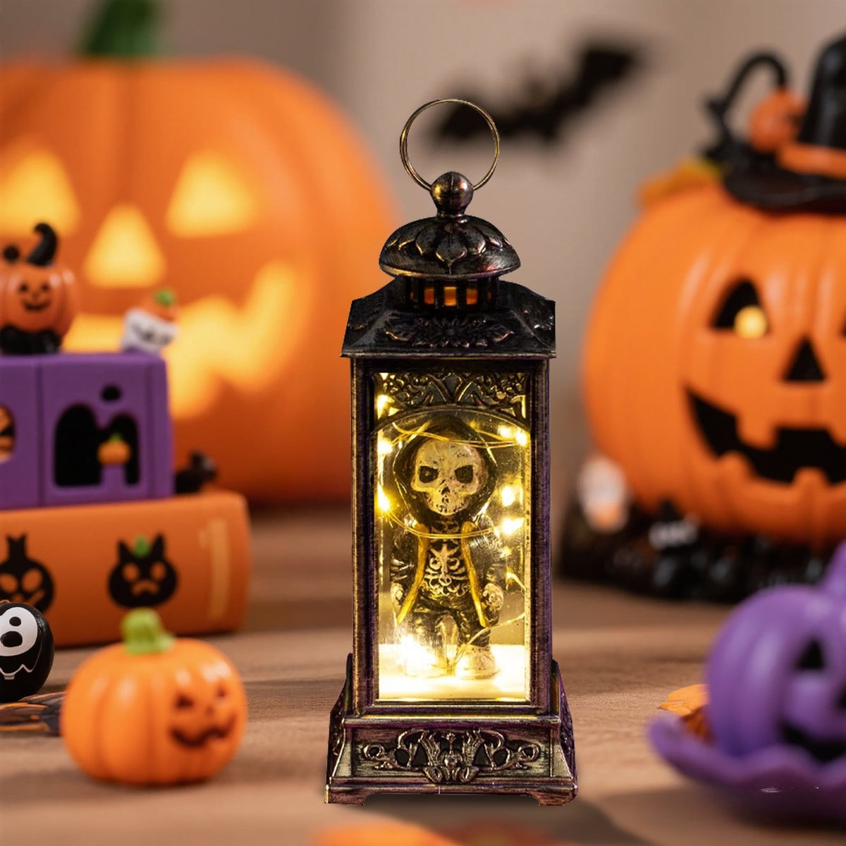 Halloween LED Skeleton Battery Operated Flameless Candle Light For Party Bar & Room Decorations