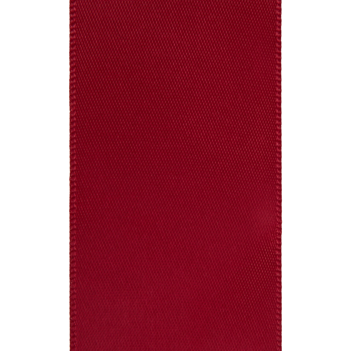 (2 pack) Offray Ribbon, Red 1 1/2 inch Double Face Satin Polyester Ribbon, 12 feet