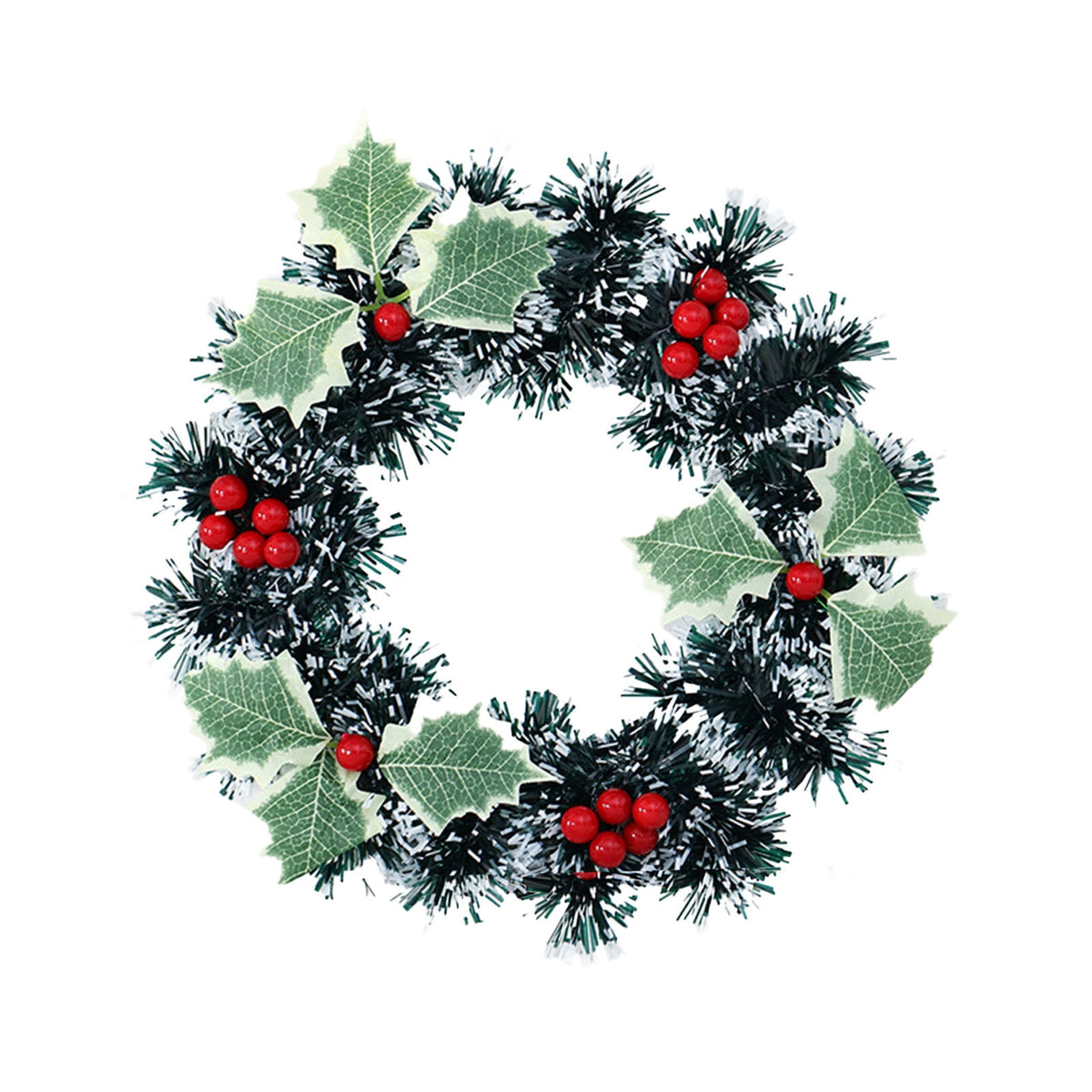 Btomtd Diameter 8" Pumpkin Skull Wreath Halloween Decor Acrylic Round Disk Hanging Ornament with Garland for Front Door Window, A