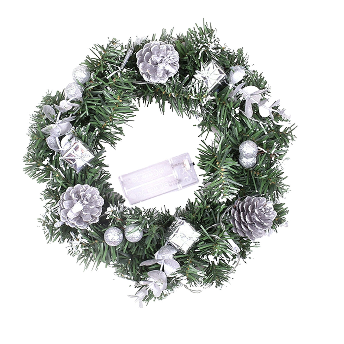 Btomtd Diameter 8" Pumpkin Skull Wreath Halloween Decor Acrylic Round Disk Hanging Ornament with Garland for Front Door Window, B