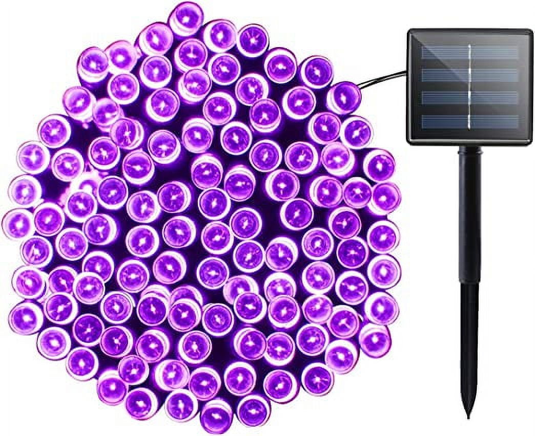 GooingTop Solar String Lights 52.3ft 160 LED Solar Tree Lights Outdoor Waterproof,Camping String Lights Yard Lights Christmas Lights with 8 Modes for Tree Wedding Holiday Party(Warm White)