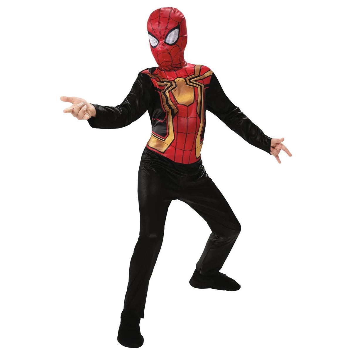 Boys' Marvel Avengers Iron Spider-Man Costume by Jazwares - Size Medium