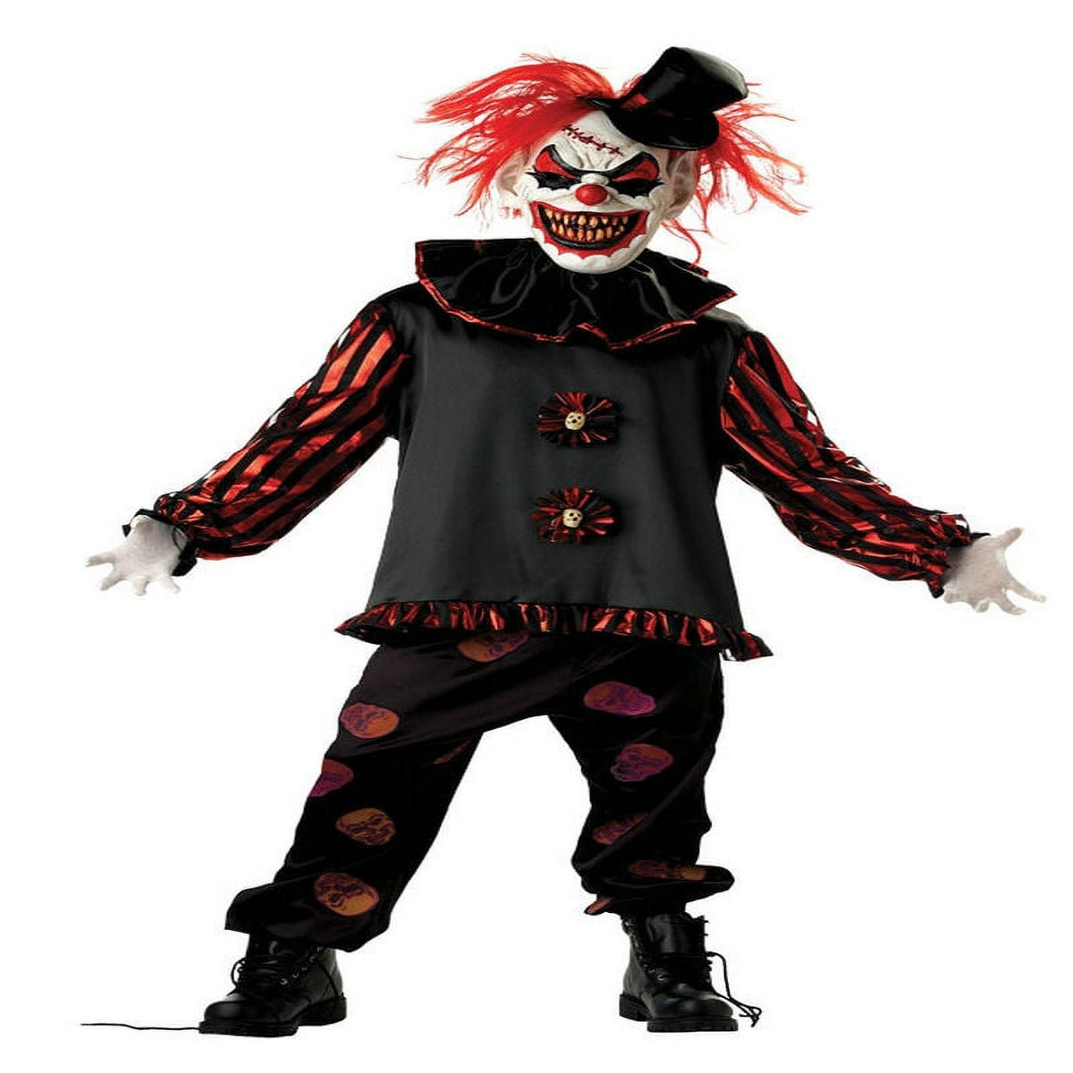 Seasonal Visions Boys' Evil Clown Costume - Size 14-16