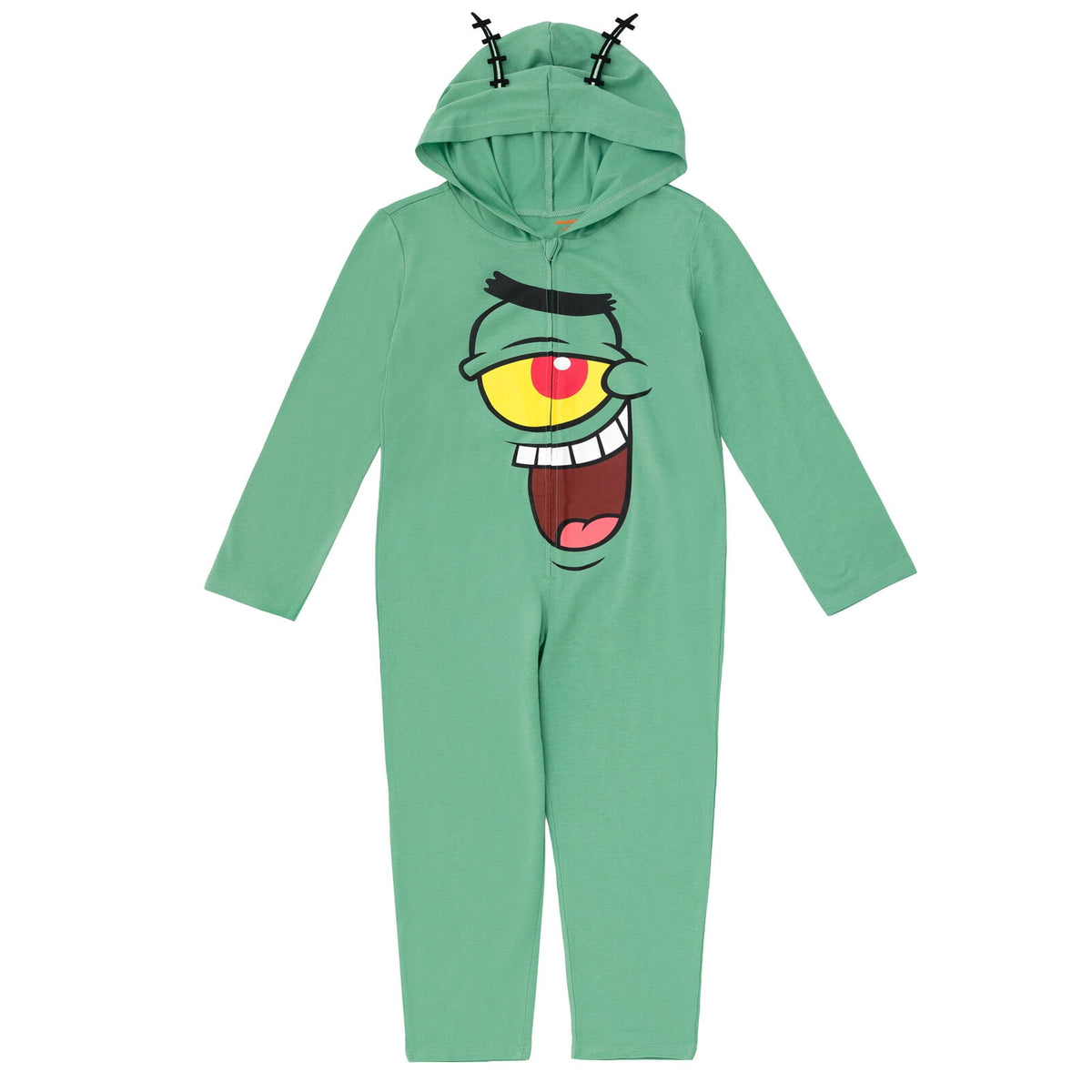 SpongeBob SquarePants Big Boys Zip Up Cosplay Costume Coverall Newborn to Big Kid