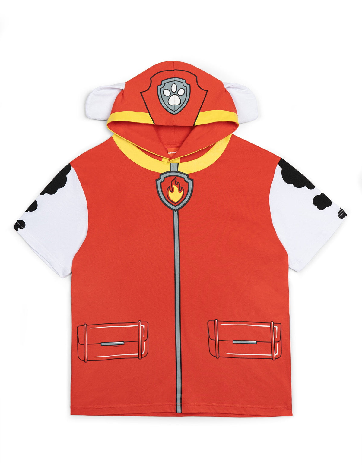 Paw Patrol Little Boys' Cosplay Hooded T-Shirt Chase Royal Blue