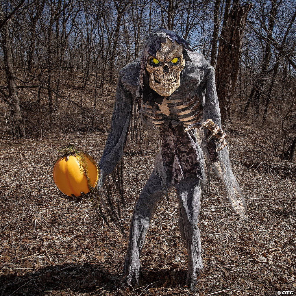 Seasonal Visions Animated Prowling Jack Halloween Decoration - 7 ft