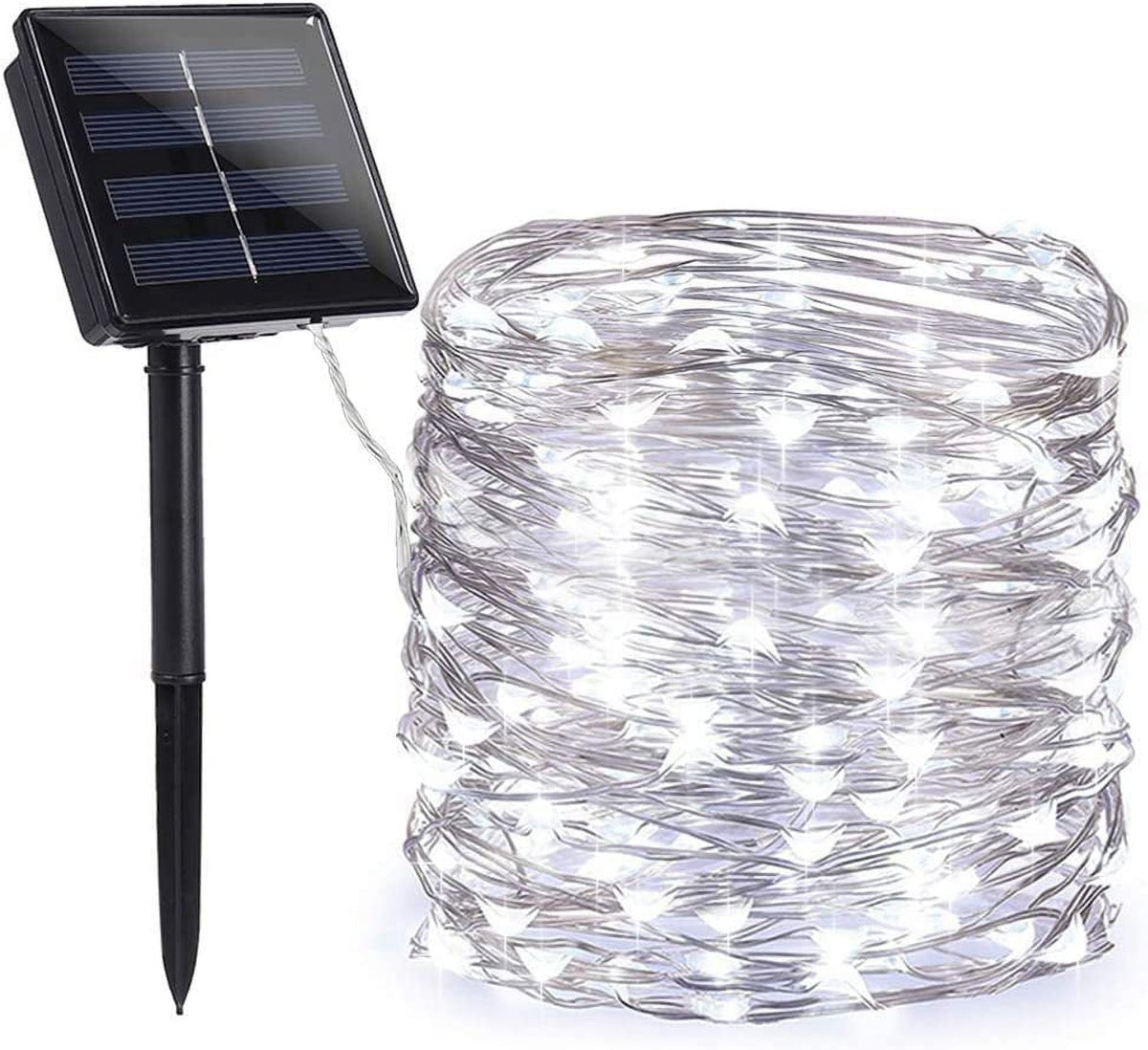 Solar String Lights for Outdoor,99ft 300 LED Bright Copper Wire Fairy Lights Waterproof Solar Lights with 8 Modes for Tree Garden Party Wedding Christmas Decor (Multicolor)