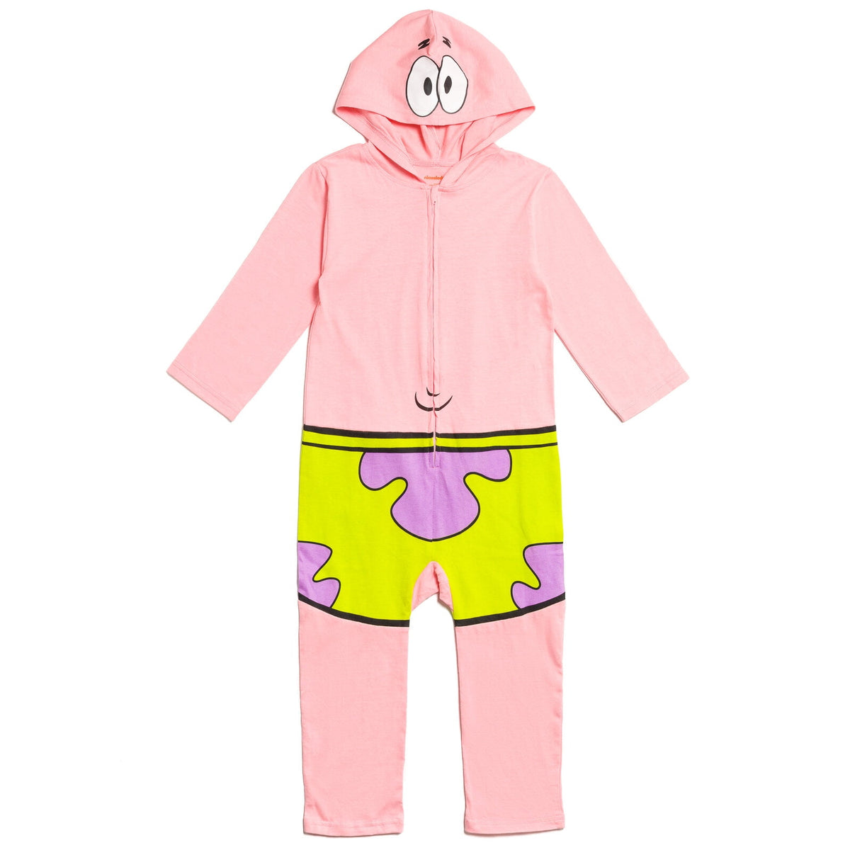 SpongeBob SquarePants Big Boys Zip Up Cosplay Costume Coverall Newborn to Big Kid