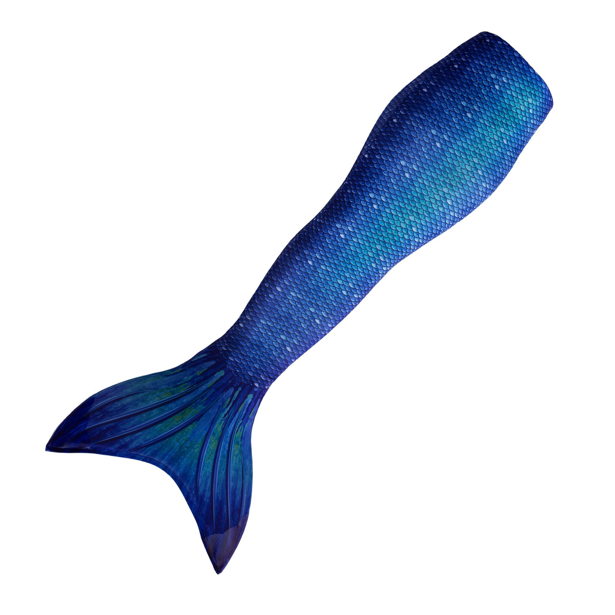 Sun Tail Mermaid Blue Lagoon Tail Skin, Size Child Extra Large (Monofin Not included) for Girls