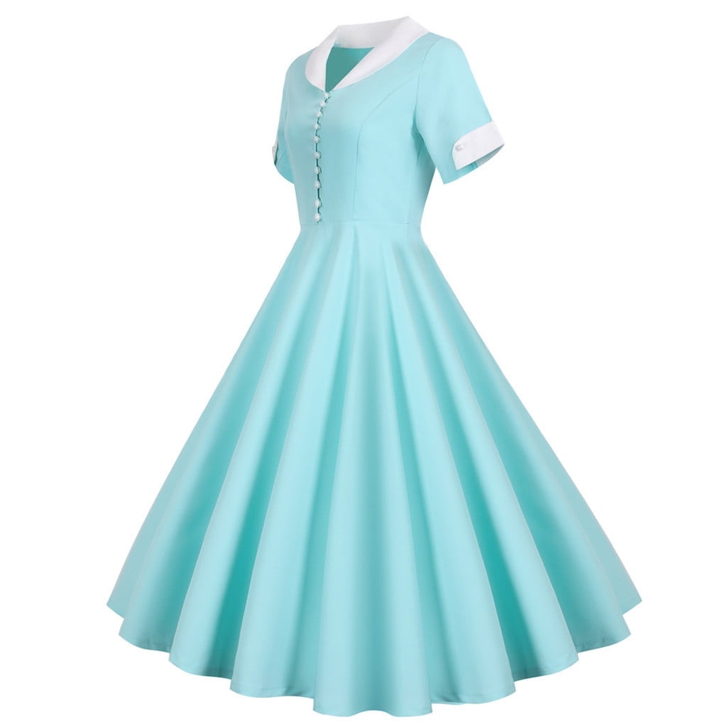 Tejiojio Women's On-trend Dresses Renaissance Women Vintage Solid Spaghetti Strap Evening Party Prom Dress