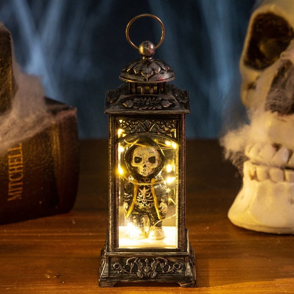 Halloween LED Skeleton Battery Operated Flameless Candle Light For Party Bar & Room Decorations