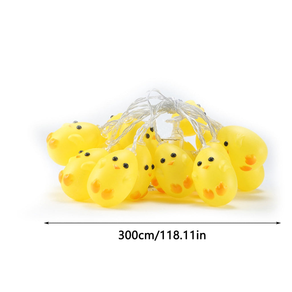 Stijggn 10 Easter Lights Outdoor Easter Decor LED Bunny Lights Plug in Easter Lights String for Indoor Outdoor Spring Decor & Easter Decor