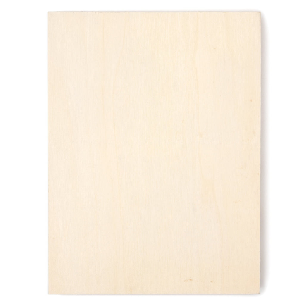 (3 pack) Cousin DIY Rustic Unfinished Natural Wood Rectangle Canvas 6" x 8" x .75"