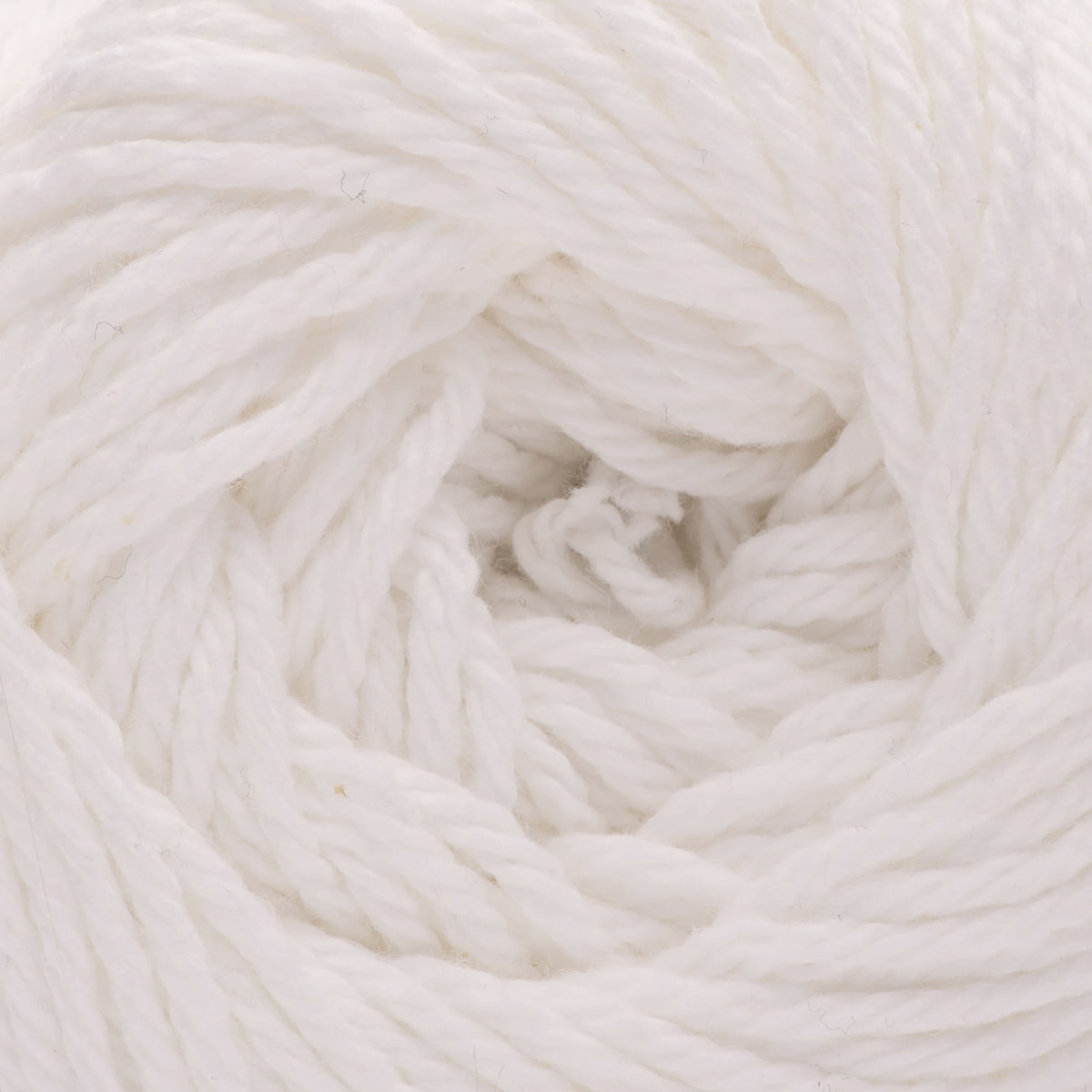 (3 pack) Peaches & Creme Solid 4 Medium Cotton Yarn, White 2.5oz/70.9g, 120 Yards