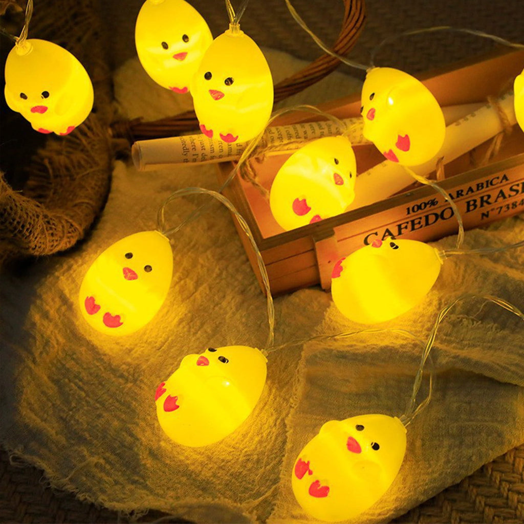 Stijggn 10 Easter Lights Outdoor Easter Decor LED Bunny Lights Plug in Easter Lights String for Indoor Outdoor Spring Decor & Easter Decor