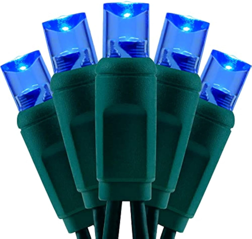Wick's Outdoor Living LED 5MM Multi-Color Holiday Lights, 50 FT in length, 150 CT, and 6 different color options