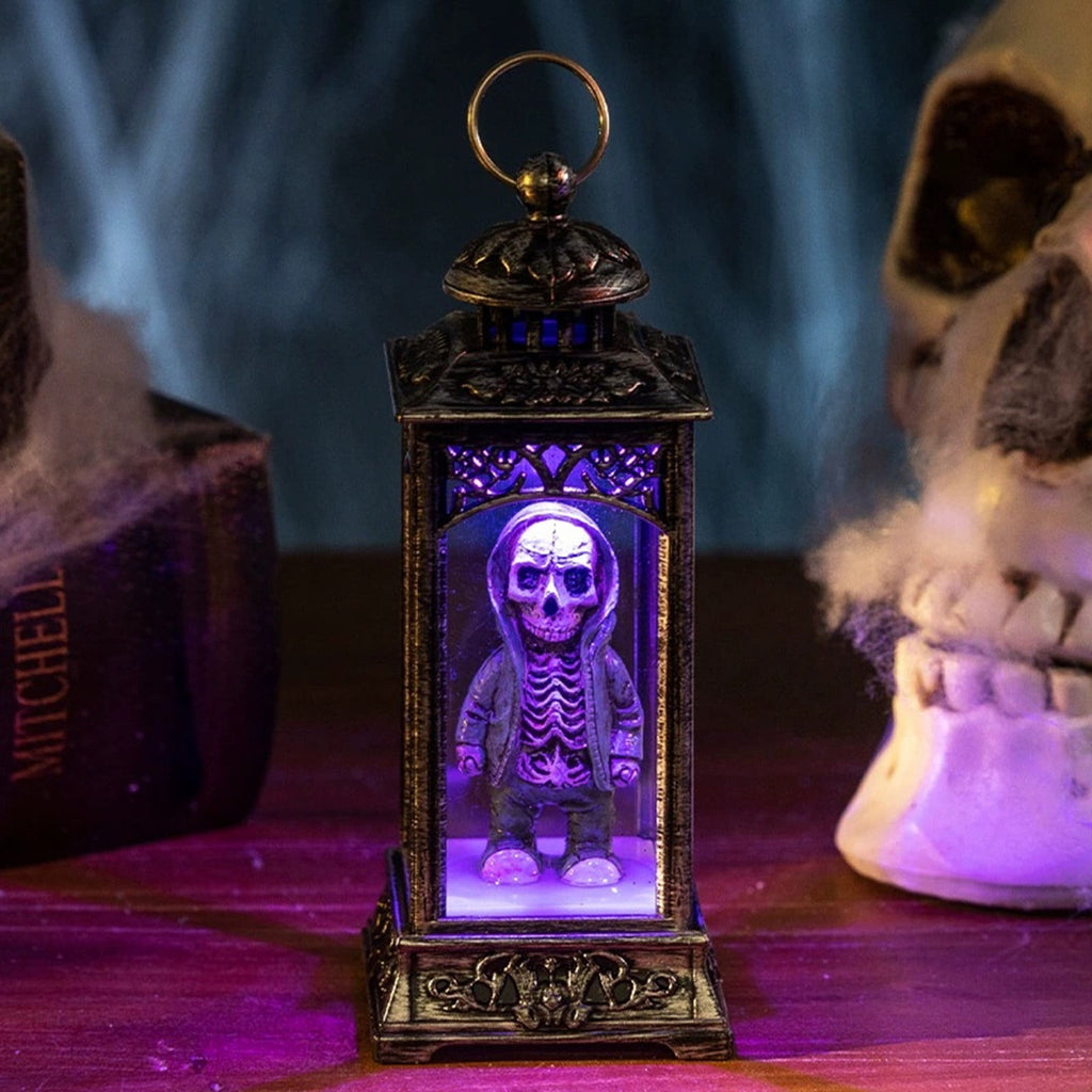 Halloween LED Skeleton Battery Operated Flameless Candle Light For Party Bar & Room Decorations
