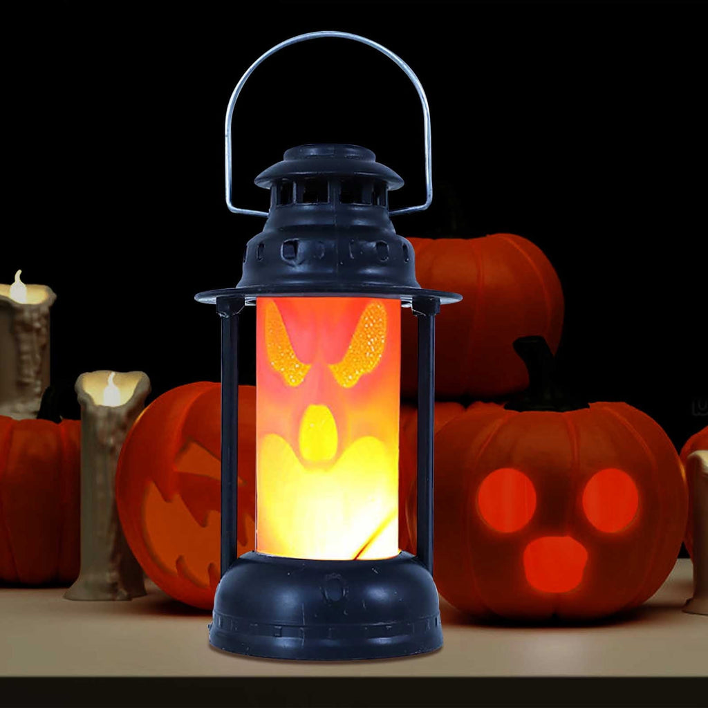 YZEGDCH Halloween Decorations Costume Skull Kerosene Lamp Home Savings Landscape Decor for Table Patio Garden Yard Pathway Porch